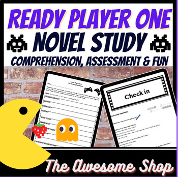 Ready Player One Unit Plan Novel Study W/ Vocabulary, Questions & Enrichment