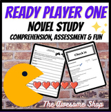 Ready Player One Unit Plan Novel Study W/ Vocabulary, Ques