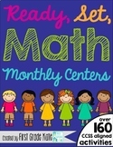 First Grade Math Centers BUNDLE