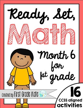 Preview of First Grade Math Centers for Month 6