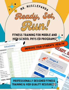 Preview of Ready, Set, Run! - Gr 6-12 Physical Education Aerobic Fitness Training Program 