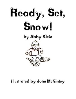 Preview of Ready, Set, Snow! Guided Reading Novel Guide