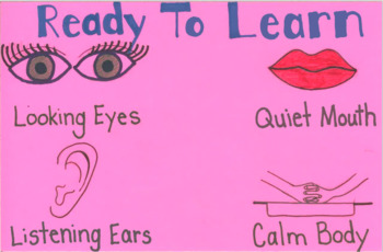Preview of Ready To Learn Visual