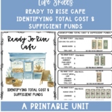 Ready To Rise Cafe Identify Item Price Total Cost & Suffic