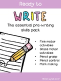 Ready To Write Ultimate Pre-Writing Skills Pack