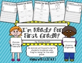 Ready for First Grade {Opinion Writing & Graphic Organizer}