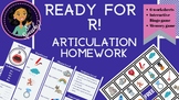 Ready for "R" Homework - Worksheets and Games