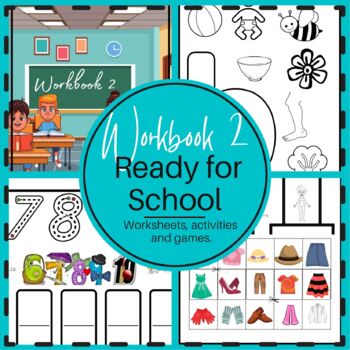 Preview of Ready for School: School Readiness Workbook  2.