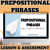 Ready-to-Go Prepositional Phrases Editable Slides Lesson, 