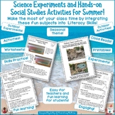 Ready to Go Summer Science Experiments and Hands-On Social