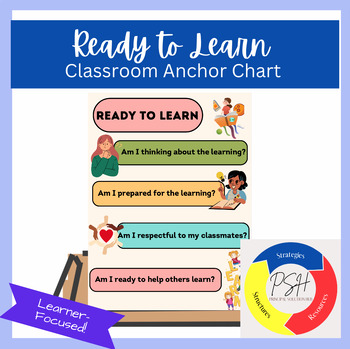 Preview of Ready to Learn Poster