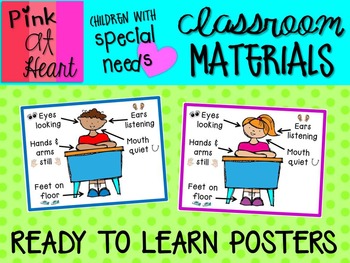 Ready To Learn Posters Worksheets Teachers Pay Teachers