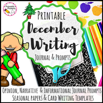 Preview of December Journal Prompts