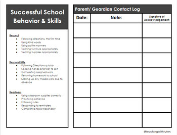 Ready To Print Editable Behavior Charts For August 2023 July 2024   Original 10124112 4 