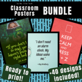 Ready to Print Poster Bundle [Reading, Writing, Technology]