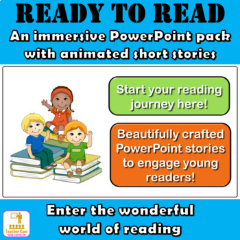 Preview of Ready to Read PowerPoint short stories for young learners