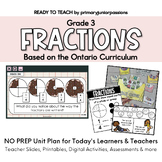 Ready to Teach | Grade 3 Fractions & Ratios | Ontario