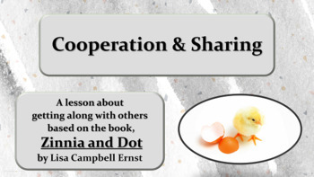 Preview of Ready to Use Book-based COOPERATION SHARING FRIENDSHIP SKILLS SEL LESSN 3 Vid