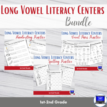 Preview of Ready to Use: Long Vowel Literacy Centers Bundle