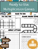 Ready to Use Multiplication Games