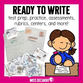 Preview of Ready to Write! Writing Pack: Test Prep and Practice for Common Core Writing