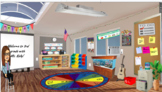 Ready to go Elementary Classroom just add your personal avatar