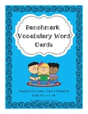 ReadyGEN 2016 Grade 1 Unit 5 Module B Benchmark Vocabulary Word Cards