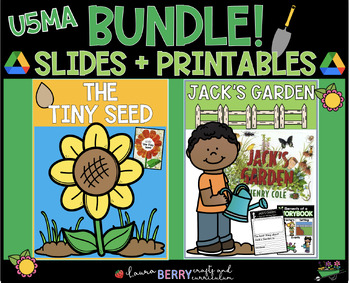 Preview of ReadyGEN BUNDLE | U5MA | SLIDES & PRINTABLES | The Tiny Seed & Jack's Garden