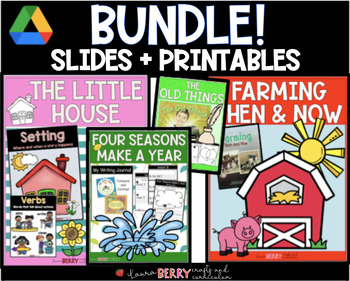 Preview of ReadyGEN BUNDLE | Unit 2 Module A and B | Slides & Printables | Kindergarten