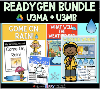 Preview of ReadyGEN BUNDLE | Unit 3 Module A and B | Slides & Printables | Kindergarten