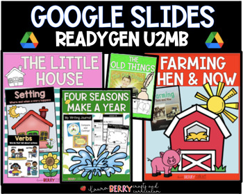 Preview of ReadyGEN GOOGLE SLIDES | U2MB | Farming Then & Now | The Old Things
