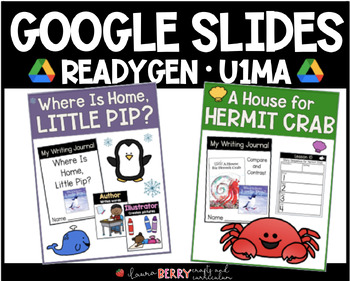 Preview of ReadyGEN SLIDES | U1MA | ALL LESSONS | Little Pip & A House for Hermit Crab