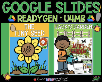 Preview of ReadyGEN SLIDES | U5MA | The Tiny Seed & Jack's Garden | KINDERGARTEN