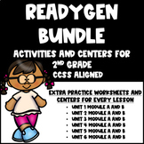 ReadyGen Bundle for Second Grade Units 1-6 Activities and Centers