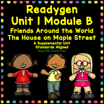 Preview of ReadyGen Unit 1 Module B Centers and Activities Second Grade