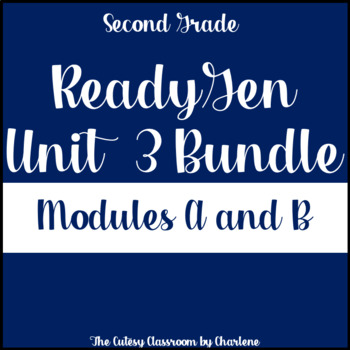 Preview of ReadyGen Unit 3 Module A and B Bundle Second Grade