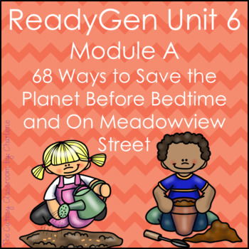 Preview of ReadyGen Unit 6 Module A Centers and Activities Second Grade