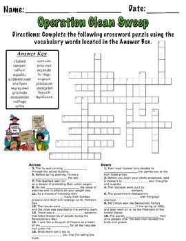 readygen vocabulary crossword puzzles 5th grade units 1 and 2
