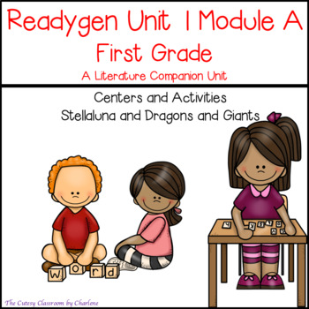 Preview of Readygen Unit 1 Module A First Grade Centers and Activities