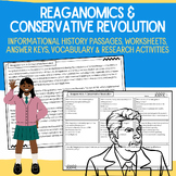 Reaganomics/Conservative Revolution: No-Prep Reading Passa