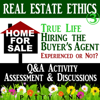 Preview of Real Estate Ethics: Buyers Agent Case Study  Social Scenaro Problem Resolution 3