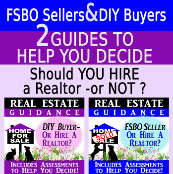 Preview of Real Estate Buyer & Seller Decision Making Social Scenarios Workbook Surveys Q&A