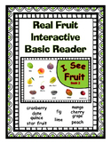 Real Fruit Pictures ~ Printable Color Interactive Reader f