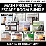 Real Life Math Projects and Escape Rooms (4-5): Bundle of Ten