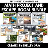 Real Life Math Projects for 3rd and 4th Grade - Bundle of Ten