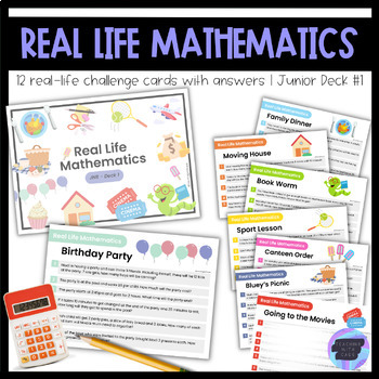 Preview of Real Life Mathematics | JNR | Deck 1