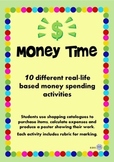 Real Life Money Shopping Tasks including Rubric - Maths