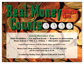 Preview of Real Money Counts: Quarter Money Line