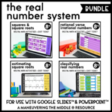 Real Number System Digital Math Activity Bundle | Google S