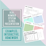 Real Number System Slideshow Presentation